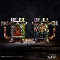 NEMESIS NOW WORLD OF WARCRAFT THRALL TANKARD 17,5CM - 801269156992