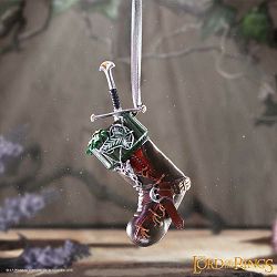 NEMESIS NOW LORD OF THE RINGS ARAGORN STOCKING HANGING ORNAMENT - 801269151874