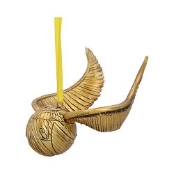 NEMESIS NOW HARRY POTTER GOLDEN SNITCH HANGING ORNAMENT - 801269143961