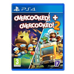 Overcooked + Overcooked 2 Double Pack (PS4) - 5056208805843