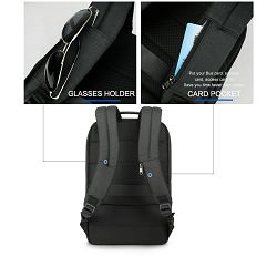 TIGERNU LAPTOP BACKPACK HYDRUS 15.6" BLACK - 6928112310050