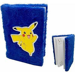 POKEMON - PIKACHU PLUSH NOTEBOOK A5 DARK BLUE - 3701638732895