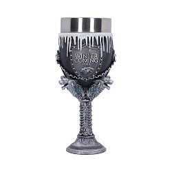 NEMESIS NOW HOUSE STARK GOBLET 17.5CM (GOT) - 801269123086