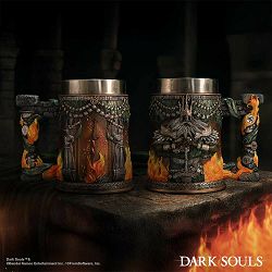 NEMESIS NOW DARK SOULS GWYN TANKARD 17CM - 801269159788