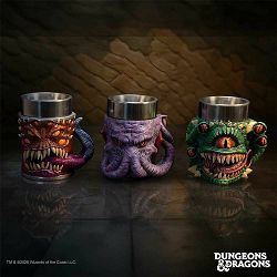 NEMESIS NOW DUNGEONS & DRAGONS MINI MONSTER TINY TANKARDS (SET OF 3) 8.8CM - 801269160074