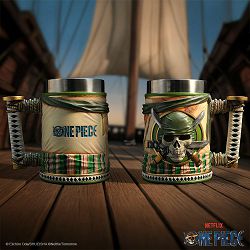 NEMESIS NOW ONE PIECE ZORO TANKARD 16CM - 801269160715