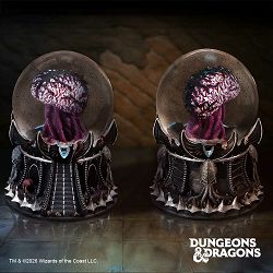NEMESIS NOW DUNGEONS & DRAGONS ELDER BRAIN SNOW GLOBE 15CM - 801269161484