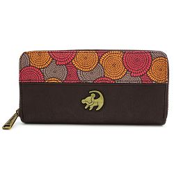 LOUNGEFLY LION KING ZIP AROUND WALLET - 671803294233