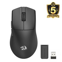 MOUSE - REDRAGON K1NG STANDARD M916-STD-1K  2.4G/BT/WIRED - BLACK - 6950376727466