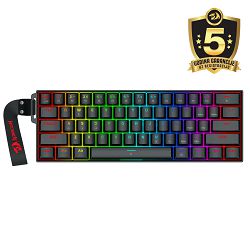 KEYBOARD - REDRAGON FIZZ MAGNETIC PLUS K617RGB-MP WIRED - 6950376734051