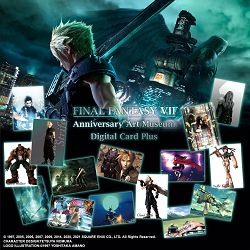 FINAL FANTASY VII ANNIVERSARY ART MUSEUM DIGITAL CARD PLUS - DISPLAY - ENG - 4988601369008