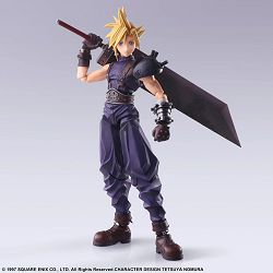 FINAL FANTASY VII BRING ARTS ACTION FIGURE - CLOUD STRIFE DIGITAL PLUS EDITION - 4988601367752