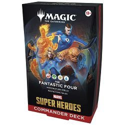 Magic: The Gatherin Marvel Super Heroes – Commander Deck Display (4 Decks) - 195166313016