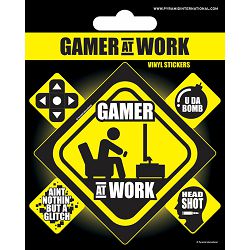 GAMER AT WORK VINYL NALEPKE PYRAMID - 5050293474144