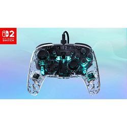 TURTLE BEACH SWITCH 2 WIRED AFTERGLOW CONTROLLER CLEAR - 840454402254