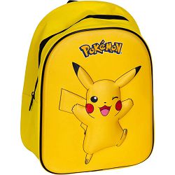 POKEMON - PIKACHU MINI BACKPACK 29CM 3D - 3701638728157