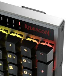 KEYBOARD - REDRAGON DHARMA K556 PRO BT/WIRELESS/WIRED RED SWITCH SLO/CRO LAYOUT - 6950376737854