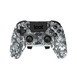 LOOT WIRELESS GAMING CONTROLLER PS4/SWITCH/PC/MOBILE - CAMO GREY - 3830048370028