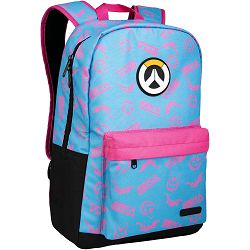 JINX OVERWATCH D.VA SPLASH BACKPACK BLUE/PINK - 889343113338