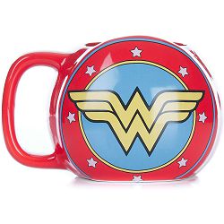 PALADONE DC COMICS WONDER WOMAN SHIELD 3D MUG - 5055964715144