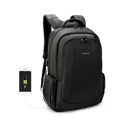 TIGERNU RHEA LAPTOP BACKPACK USB 15.6" BLACK - 6928112308941