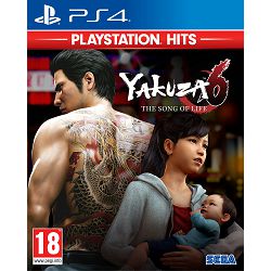 Yakuza 6: The Songs of Life - PlayStation Hits (PS4) - 5055277038008