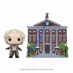 FUNKO POP TOWN: BTTF- DOC W/ CLOCK TOWER - 889698469104
