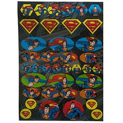 SUPERMAN LARGE STICKER SHEET DC COMICS - 5025572708067