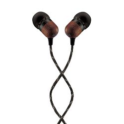 HOUSE OF MARLEY SMILE JAMAICA SIGNATURE BLACK IN-EAR HEADPHONES - 846885008393