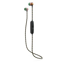 HOUSE OF MARLEY SMILE JAMAICA WIRELESS 2 RASTA IN-EAR HEADPHONES - 846885010273