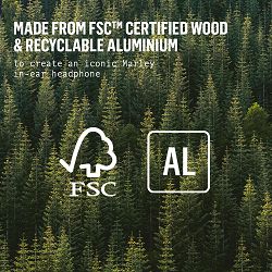 HOUSE OF MARLEY POSITIVE VIBRATION BLUETOOTH SIGNATURE BLACK ON-EAR HEADPHONES - 846885009338