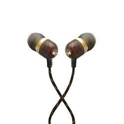 HOUSE OF MARLEY SMILE JAMAICA BRASS IN-EAR HEADPHONES - 846885009178