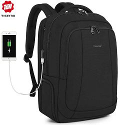 TIGERNU BACKPACK LAPTOP T-B3143USB 17.3" BLACK - 6928112310357