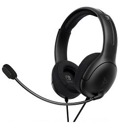 PDP NINTENDO SWITCH WIRED HEADSET LVL40 BLACK - 708056067762