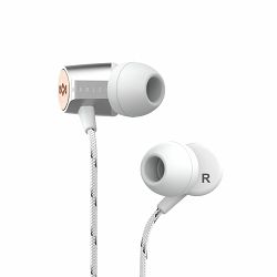 HOUSE OF MARLEY UPLIFT 2.0 SILVER IN-EAR HEADPHONES - 846885009468