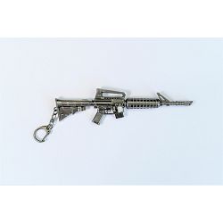 TOY RIFLE 7 COMIC ONLINE GAMES metal keyring - 9999042603694