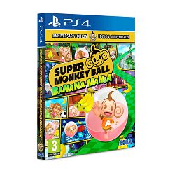 Super Monkey Ball: Banana Mania - Launch Edition (PS4) - 5055277044429