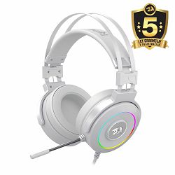 HEADSET - REDRAGON LAMIA 2 H320 RGB WITH STAND - WHITE - 6950376778857
