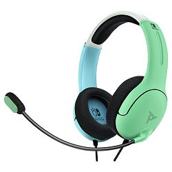 PDP NINTENDO SWITCH WIRED HEADSET LVL40 BLUE / GREEN - 708056068035