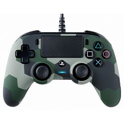 NACON PS4 WIRED COMPACT CONTROLLER CAMO GREEN - 3499550382556