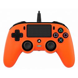 NACON PS4 WIRED COMPACT CONTROLLER ORANGE - 3499550360745