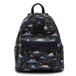 LOUNGEFLY DISNEY CLASSIC CLOUDS AOP MINI BACKPACK - 671803374072