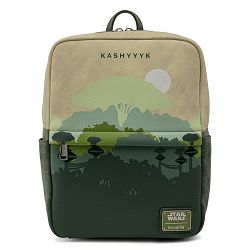 LOUNGEFLY STAR WARS LANDS KASHYYYK SQUARE MINI BACKPACK - 671803375390