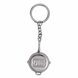 JINX PUBG FRYING PAN KEYCHAIN CHROME - 889343105227