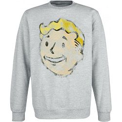 SWEATSHIRT - FALLOUT VAULT BOY VINTAGE M - 765857292182