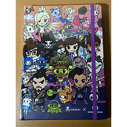 MERCHANDISE FIGURE CUTE BUT DEADLY OVERWATCH NOTEBOOK T. X OVERWATCH BLACK - 9781945683305