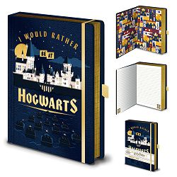 PYRAMID HARRY POTTER ABSTRACT MAGIC A5 PREMIUM NOTEBOOK - 5051265734495
