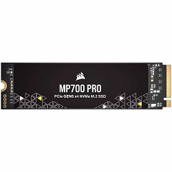 CORSAIR MP700 PRO 1TB M.2 NVMe PCIe Gen. 5 x4 SSD (no heatsink)