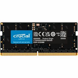 CRUCIAL 16GB DDR5-4800 SODIMM CL40 (16GBit)