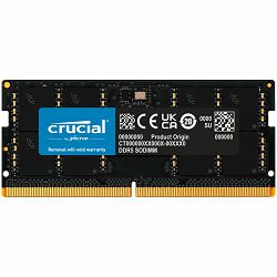 Crucial 32GB DDR5-4800 SODIMM CL40 (16Gbit), EAN: 649528906533